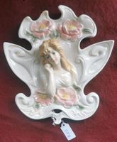 Karl Ens Jugendstil Relief Frau in Rosen - sehr selten!!! Nordrhein-Westfalen - Bad Berleburg Vorschau