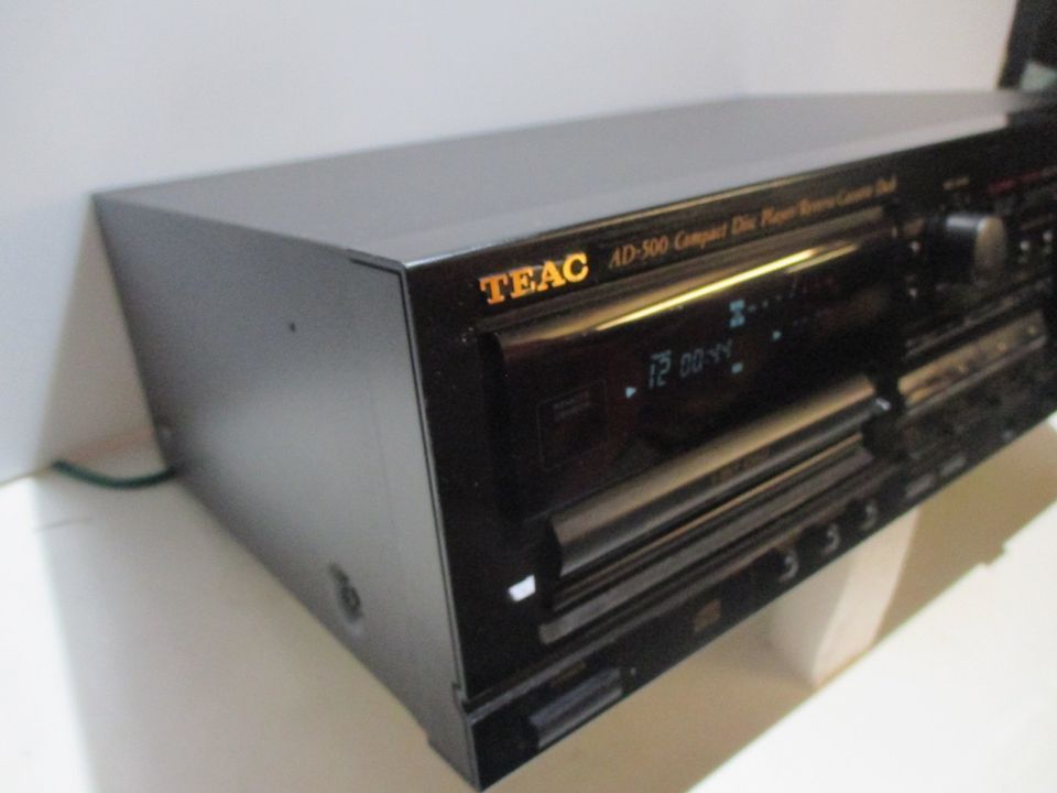 TEAC AD-500 CD-Player mit Kassetten Tape Deck kombi. Überholt ! in Hamburg