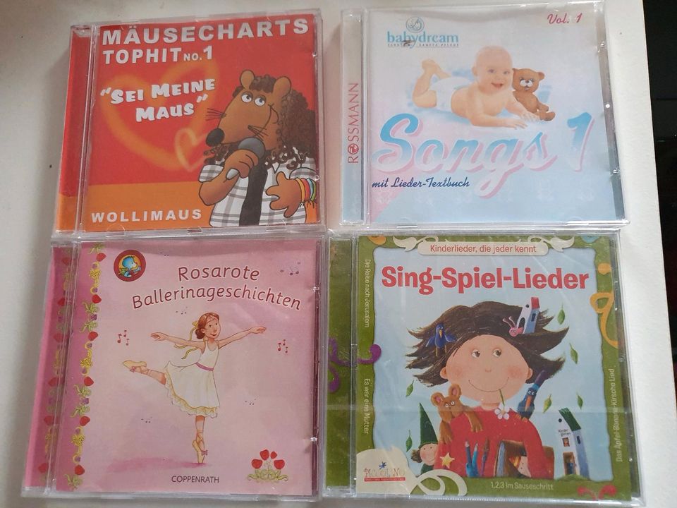 4 CDS Rosarote Ballettgeschichten, Sing Spiel Lieder in Gütersloh