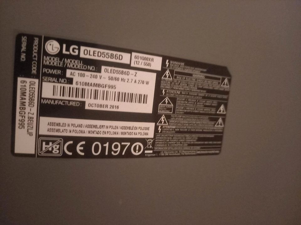 Lg oled tv 139 cm in Hanau