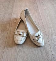 Högl Leder Ballerinas in 39,5, creme weiß Schleswig-Holstein - Barsbüttel Vorschau