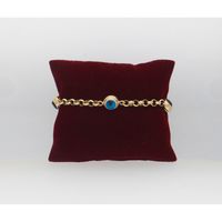 GOLD ARMBAND 14k 585 19cm L 0,5cm B 8,02g Gelb Gold AU Berlin - Neukölln Vorschau