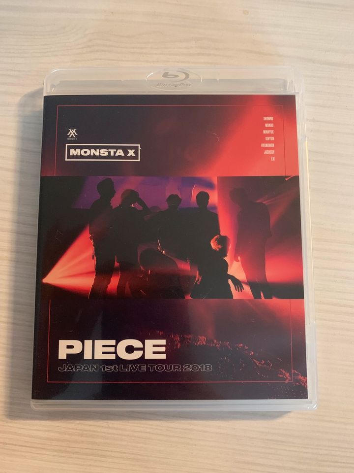 Monsta X Piece Japan 1st Live Tour 2018 DVD in Handorf