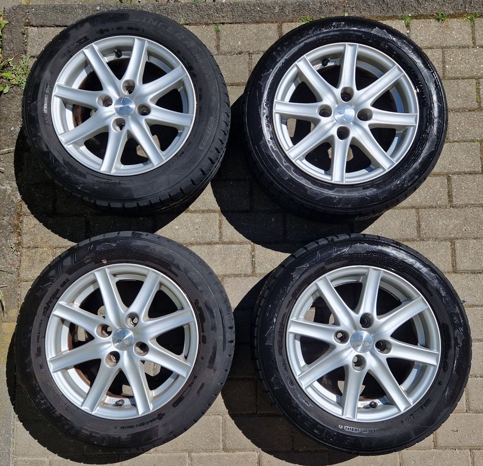 4xAlufelge 6x14 Zoll Fondmetal Z061372 KBA 44443 LK 4x100 Mitsubi in Chemnitz