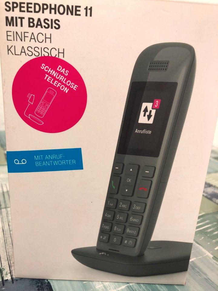 Telekom Speedphone 11 DECT HD Voice Festnetz Haustelefon nutzbar in Bad Kreuznach