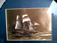 Edles Bild: Segelschiff in Gold Nordrhein-Westfalen - Lippetal Vorschau