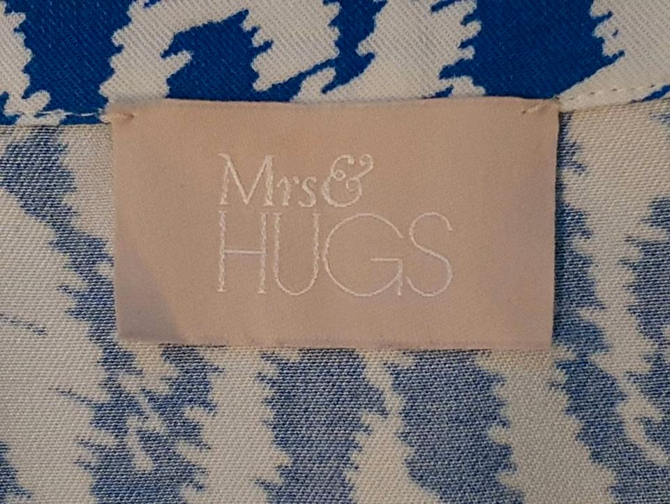 MRS & HUGS - M/L - Kleid - blau - weiß - Maxikleid in Bremen