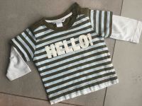 ☼ H & M  Shirt, kurzarm, gestreift, Gr. 68 TOP Nordrhein-Westfalen - Möhnesee Vorschau