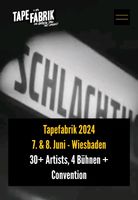 2x Tickets für Tapefabrik 08.06.24 Hessen - Wiesbaden Vorschau