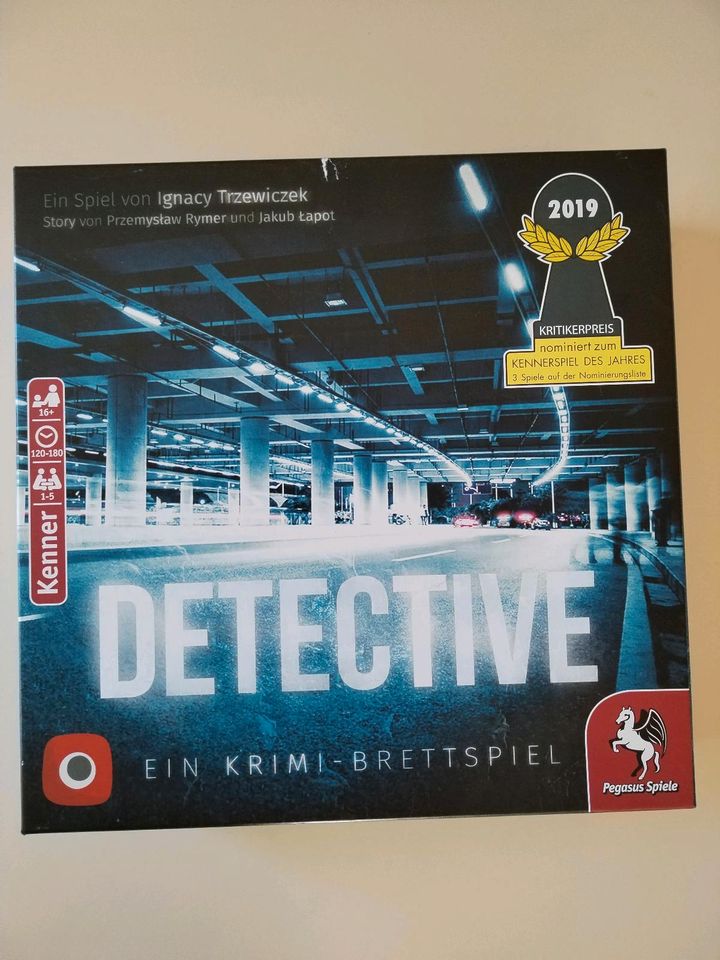 Detective Brettspiel Krimi Ermittlung Crime Pegasus in Alfdorf