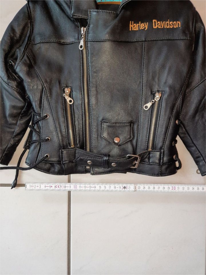 Harley Davidson Klein - Kinder Lederjacke Unikat in Herrenberg