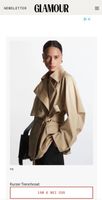 COS Trenchcoat Mantel asymmetrisch beige 42 Freiburg im Breisgau - Feldberg Vorschau