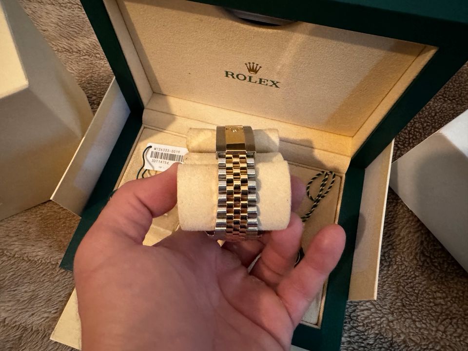 Rolex Datejust 41 Stahl Gold Wimbledon 10/2021 in Wiesbaden