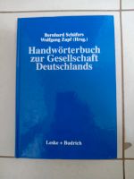 Handwörterbuch zur Gesellschaft Deutschlands Schäfers, Zapf Duisburg - Röttgersbach Vorschau