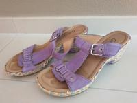 Gabor Schuhe Pantolette lila Gr. 7,5 (41) Bayern - Bad Feilnbach Vorschau