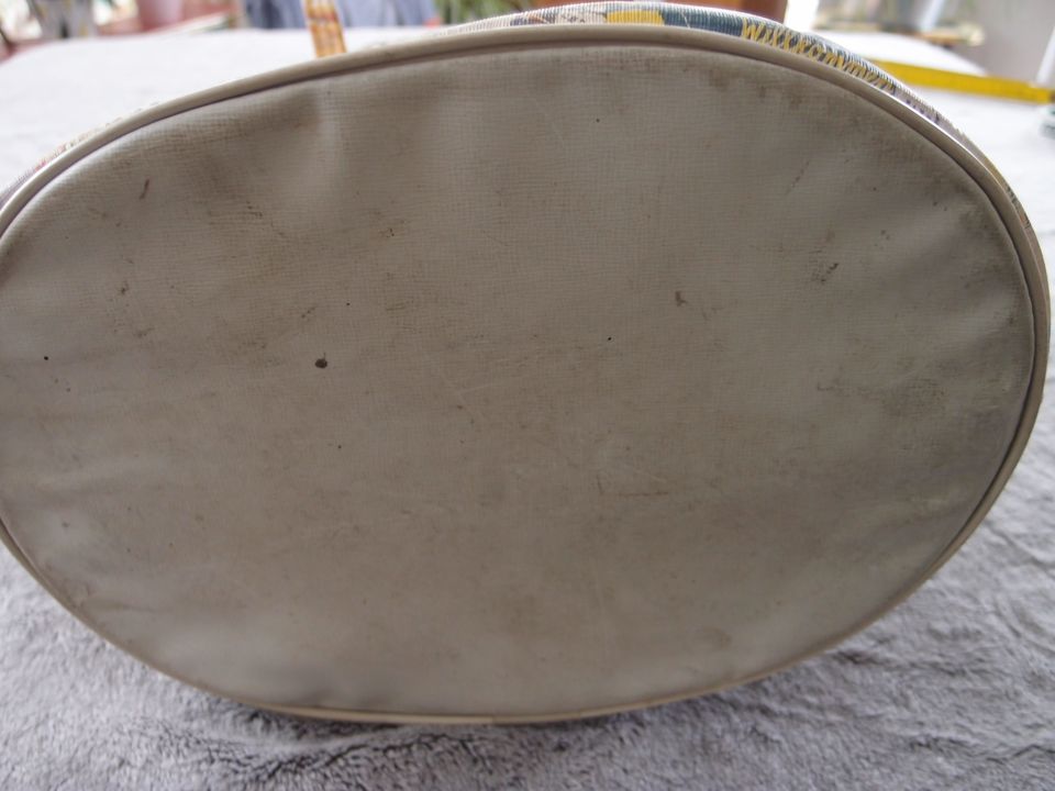 Original 60er STRANDTASCHE BADETASCHE KÜHLTASCHE in Bietigheim-Bissingen