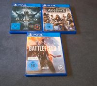 PS 4 Spiel Bundle: Diablo, Assasins Creed und Battlefield 1 Hamburg-Mitte - Hamburg St. Pauli Vorschau