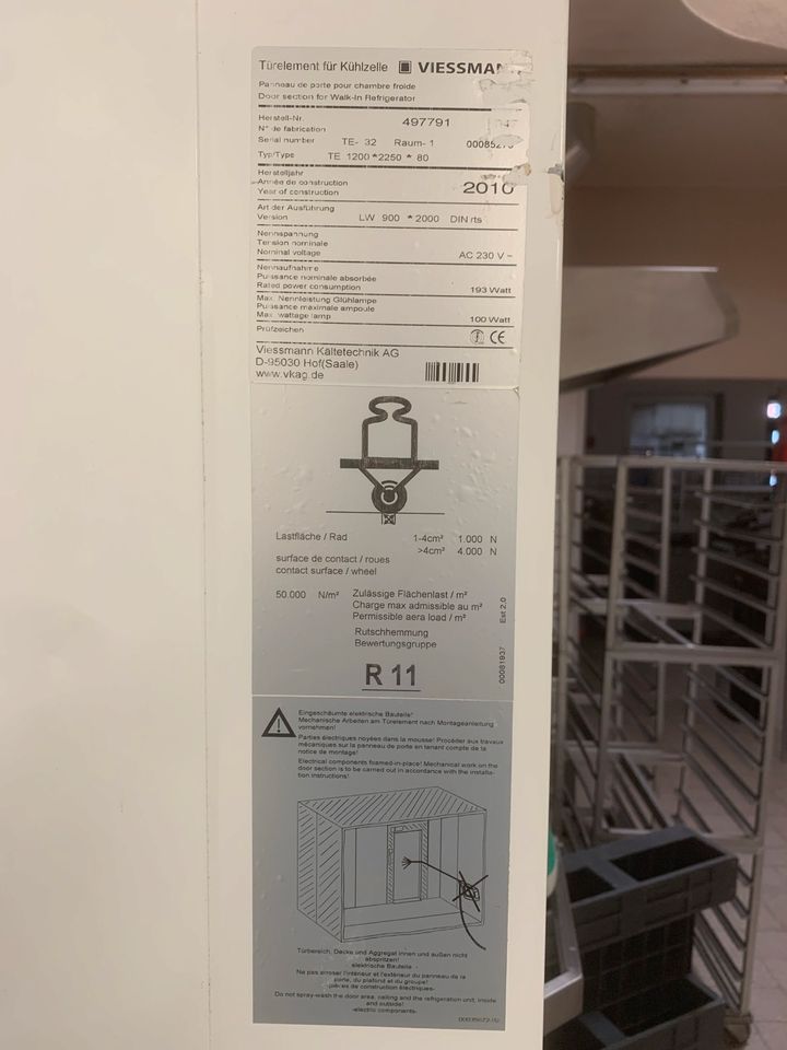 Kühlanlage Kühlzellen Viessmann in Gelsenkirchen