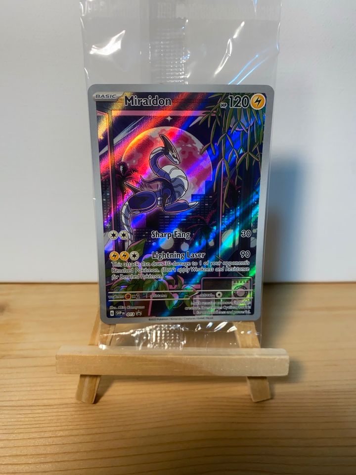 Miraidon Pokémon Karte Full Art in Burgkunstadt