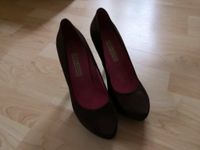 ❤️ Buffalo Pumps High Heels, Braun, ungetragen Kid Suede Essen - Rüttenscheid Vorschau