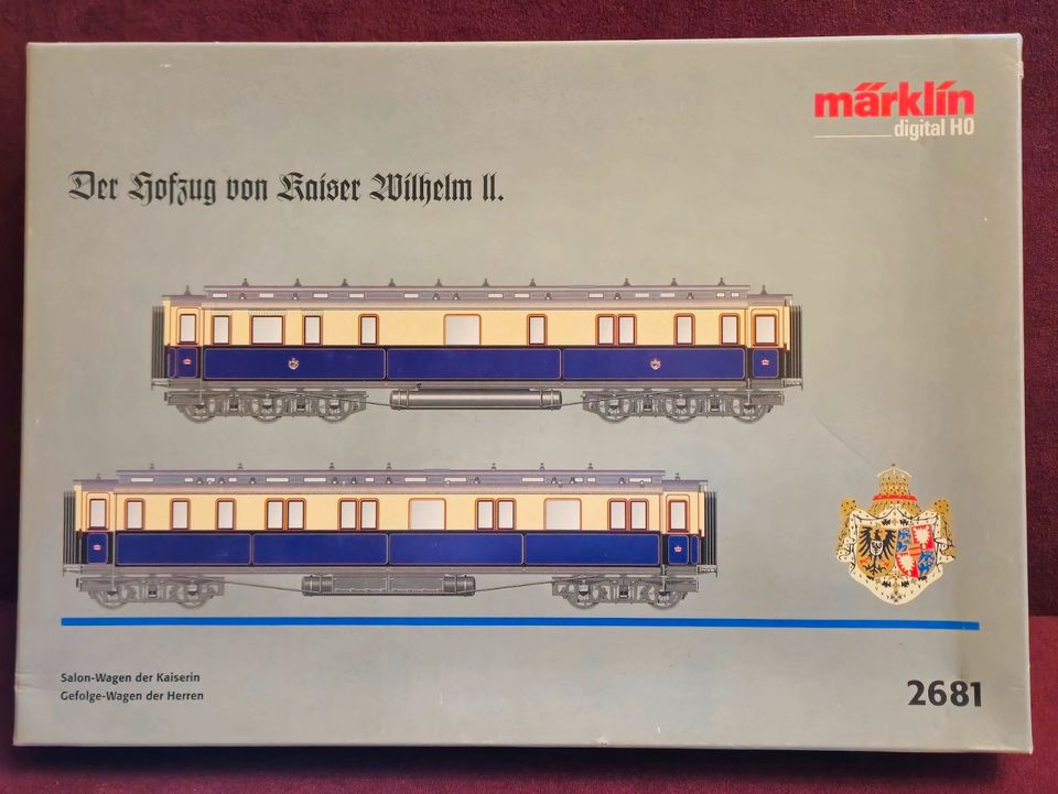 MÄRKLIN digital H0 2681 Der Hofzug von Kaiser Wilhelm II NEU+OVP in Haibach Unterfr.