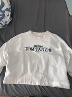 Weißer Denim Tom Taylor Pulli Größe S Nordrhein-Westfalen - Simmerath Vorschau