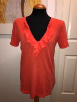 Blaumax Skirt Top orange Rüsche L 40 Hamburg-Nord - Hamburg Eppendorf Vorschau