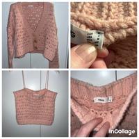 Strickset M Mango 36/38 rosa Baden-Württemberg - Brühl Vorschau