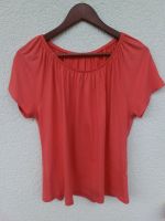 Damenshirt Sommershirt T-Shirt Rundhals Kurzarm orange Gr. M 1A Thüringen - Jena Vorschau