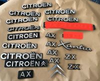Citroën Auto Schriftzüge Embleme AX ZX Sachsen - Großweitzschen Vorschau
