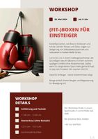 Boxen Workshop für Einsteiger noch 2 freie Plätze Brandenburg - Teltow Vorschau