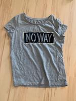 Graues T-Shirt von edc (Esprit) mit Aufdruck in S Hessen - Walluf Vorschau