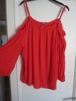 ROMANTISCHE HUMMER/ Koralle Carmen Bluse CRAS C&A Größe 42/44 Bayern - Schwabach Vorschau