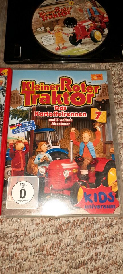 Planes DVD, Drachenzähmen , Kleiner roter Traktor in Klingenberg (Sachsen)