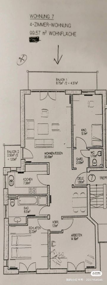 Möblierte 4.5 Zimmer Wohnung zum vermieten in Unterschleißheim in Oberschleißheim