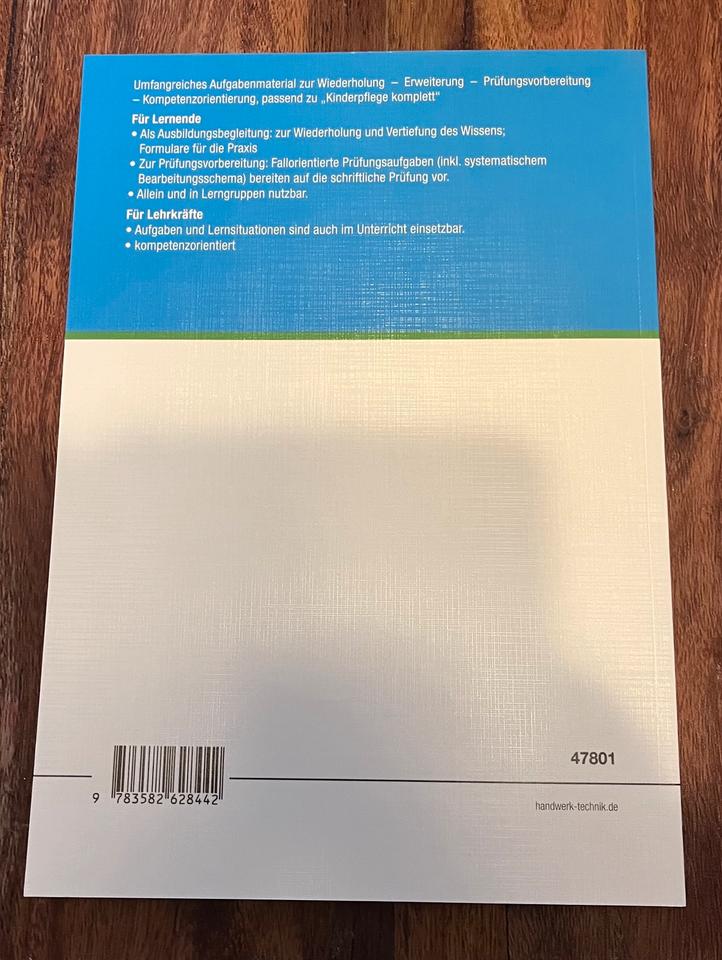Arbeits- und Prüfungsbuch Kinderpflege Komplett 9783582628442 in Mühlhausen