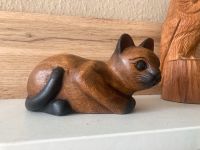 Holzfigur Katze Pankow - Weissensee Vorschau