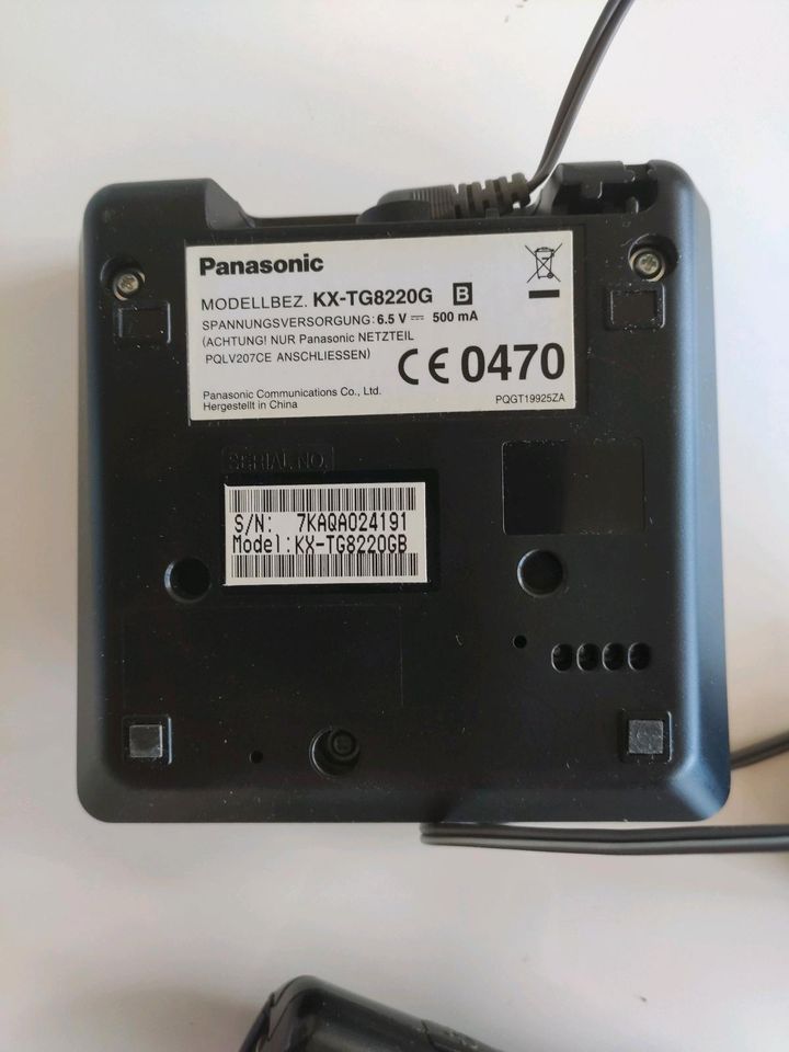 Panasonic KX-TG 8220 Schnurlos mit Anrufbeantworter in Nürnberg (Mittelfr)