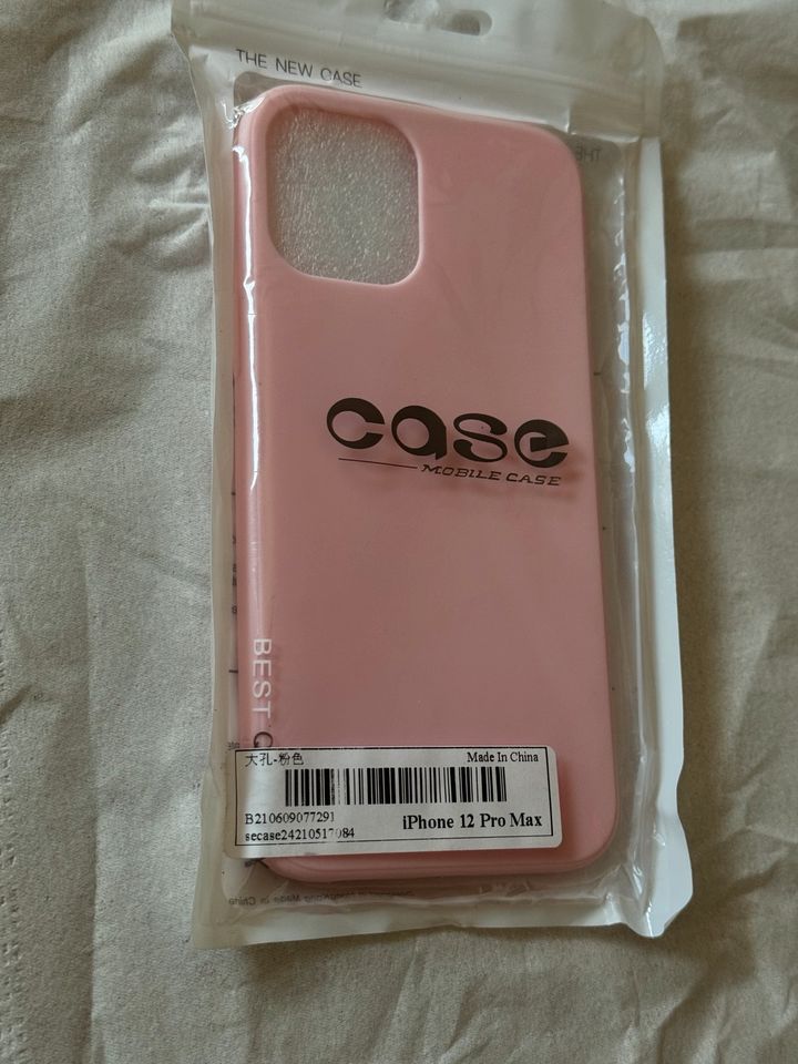 Case iPhone 12 Pro Max in Original-Verpackung Rosa in Quakenbrück