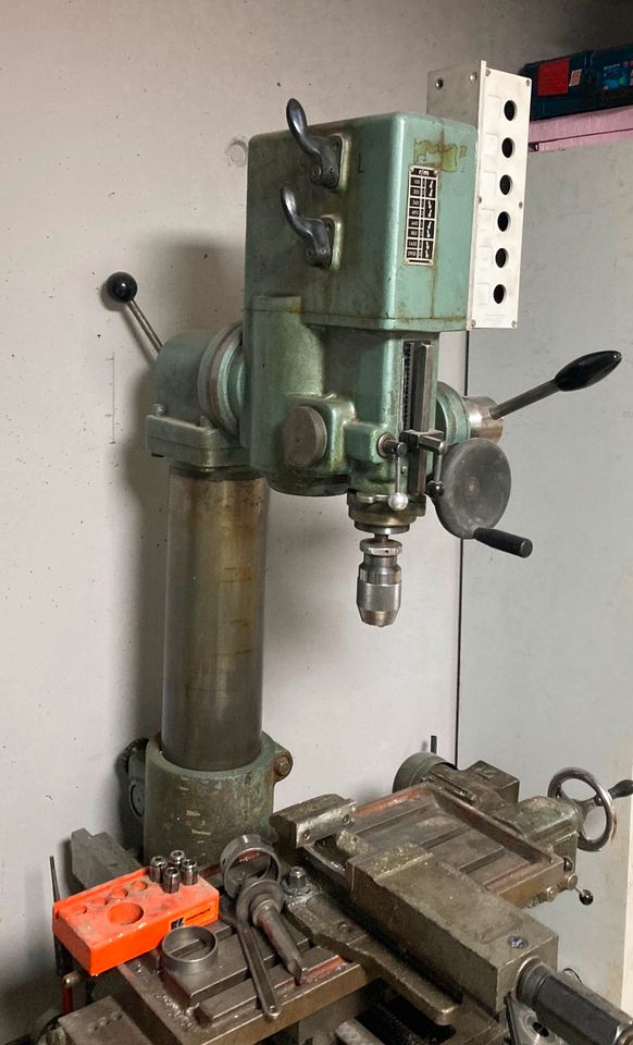 Arboga u2508 Bohr Fräsmaschine no Modig Imatec Deckel FP1 Knuth in Rannungen