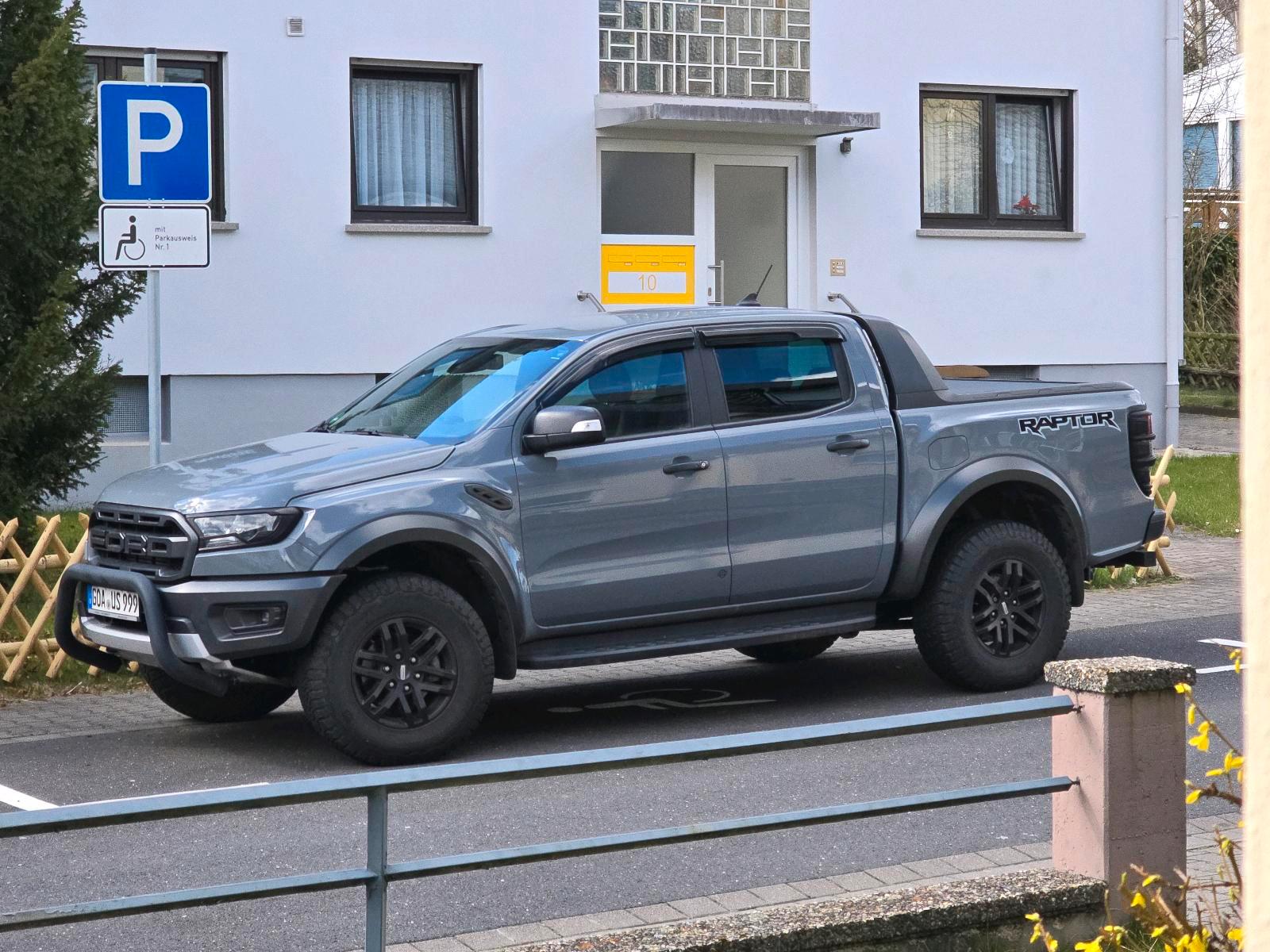 Abbildung des Autos Ford Ranger Raptor