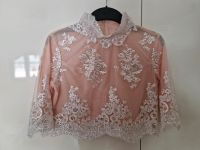 Tolle transparente Spitzen Bluse kurz rose weiß Glitzer Gr. S München - Ludwigsvorstadt-Isarvorstadt Vorschau