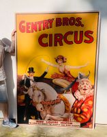 Plakat nach Gentry Bros - Zirkus Poster - Miss Louise Hilton Brandenburg - Heidesee Vorschau