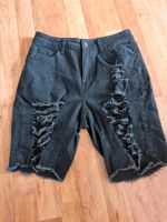 Jeans Shorts S/M- Stretch- mit Rissen Bayern - Ansbach Vorschau