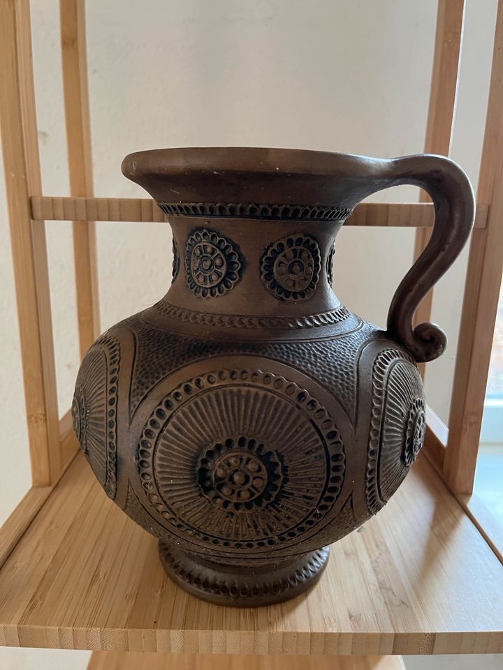Gmundner Keramik Krug Deko braun alt selten ❤️ antiquität in München