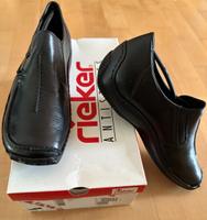 Rieker Damen Halbschuhe Slipper 38 schwarz neu Antistress Bayern - Steinach b. Straubing Vorschau