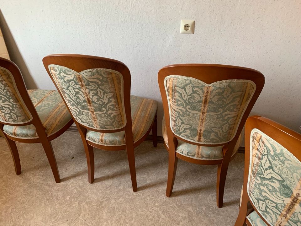 4 Esszimmerstühle Stühle Sessel in Fraureuth