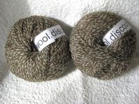 100g feines Mouliné-Garn braunmeliert wool.discount 0029/03 N 2-3 Baden-Württemberg - Heiningen Vorschau