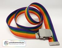 Regenbogen Gürtel, rainbow belt pride CSD, NEU Hamburg-Mitte - Hamburg St. Georg Vorschau