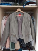 Offener Kunstleder Blazer 40 taupe stein Bikerjacke Bayern - Monheim Vorschau